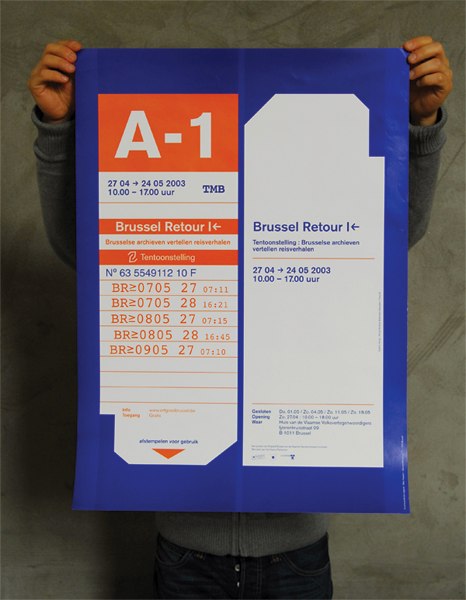 Brussel Retour Poster